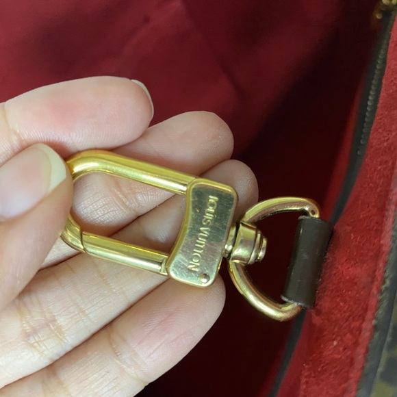 Pre Loved Louis Vuitton Hampstead MM Damier Ebene - Picture 11 of 16